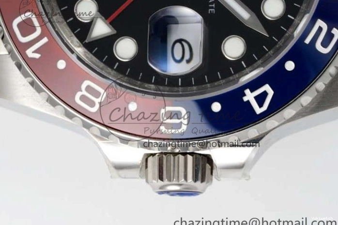 Ceramic Best 904L Blue CHS 1:1 VR3285 Edition Red II GMT-Master Steel 126710 BLRO APSF 0213